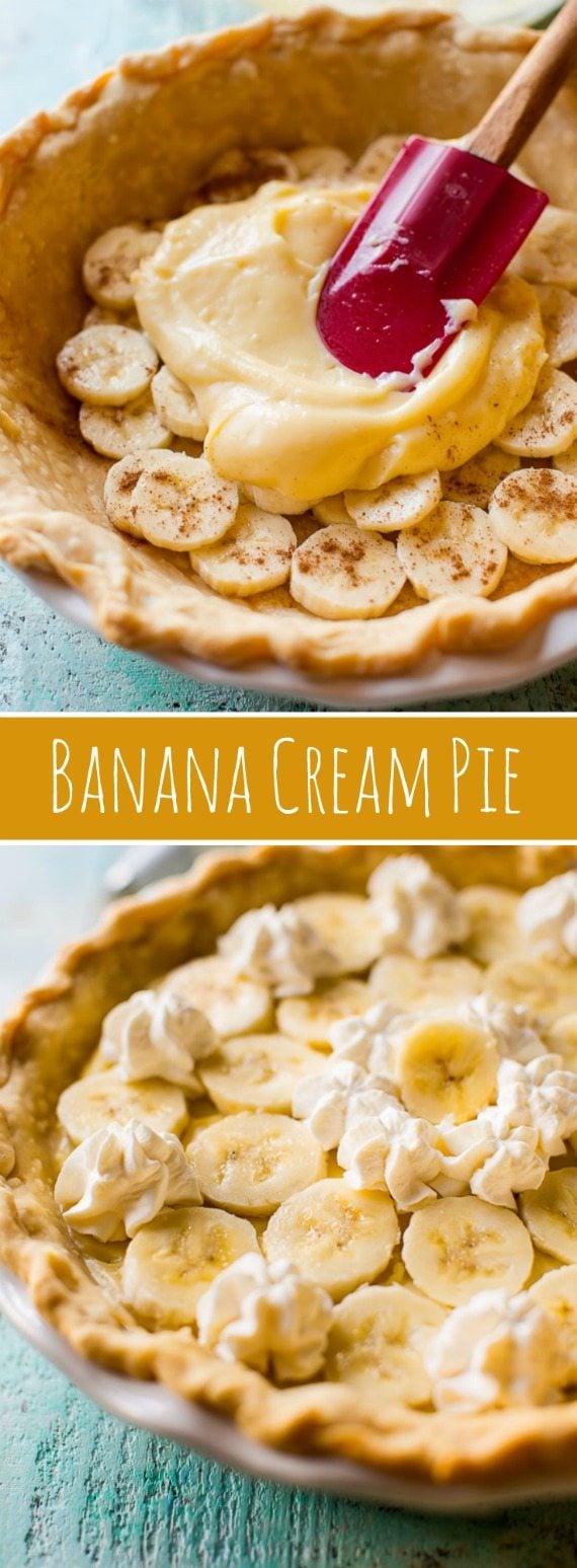 Homemade Banana Cream Pie Sallys Baking Addiction