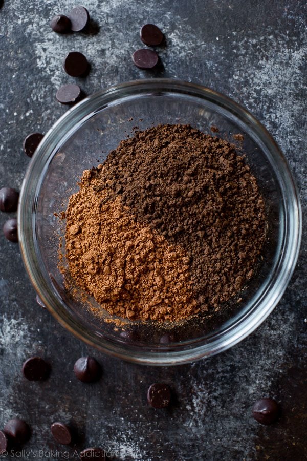 two kinds of cocoa powder