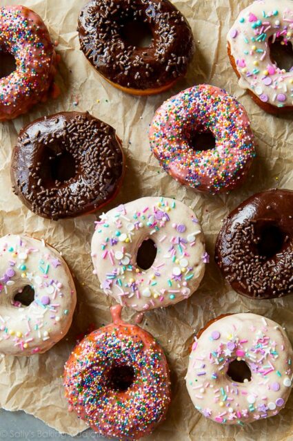 Homemade Frosted Doughnuts: 3 Ways