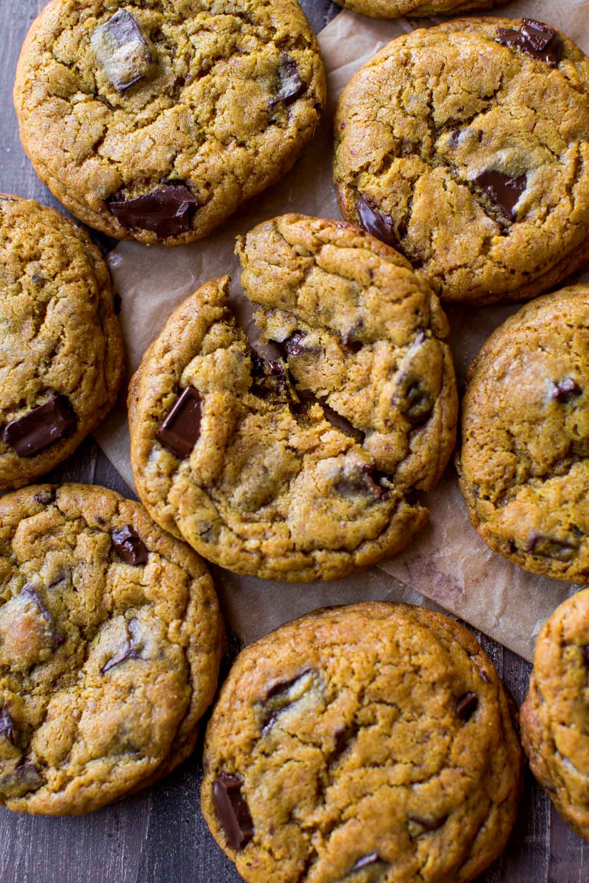 Chewy Chocolate Chip Cookies with Less Sugar - Sallys Baking Addiction