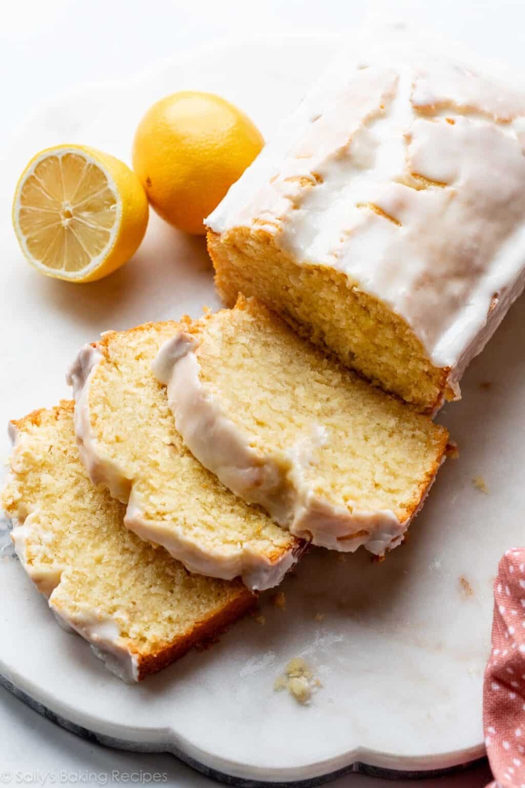 Iced Lemon Pound Cake Sally's Baking Addiction