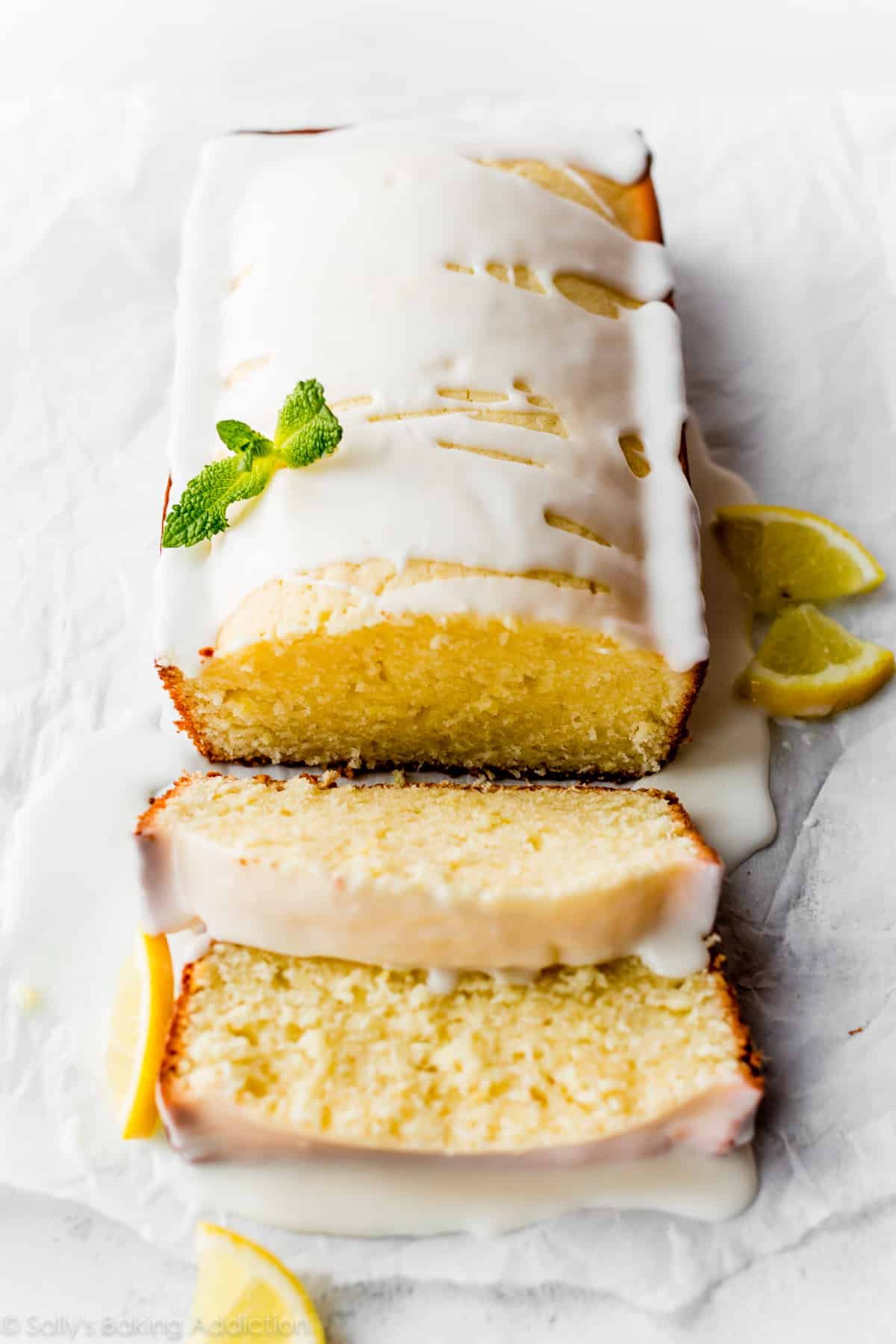 lemon pound cake loaf