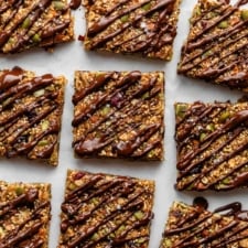 Salted Quinoa Granola Bars