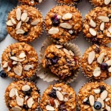 Blueberry Almond Power Muffins