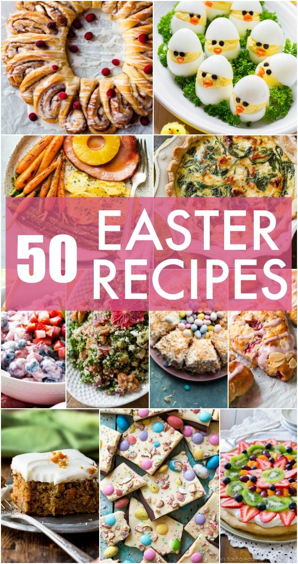50 Easter Menu Recipes - Sallys Baking Addiction