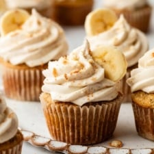 My Best Banana Cupcakes