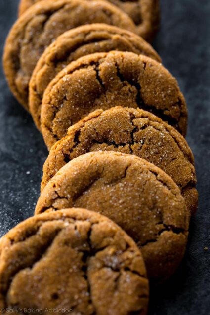 Seriously Soft Molasses Cookies