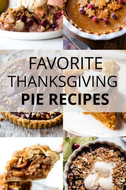 50+ Thanksgiving Pie Recipes