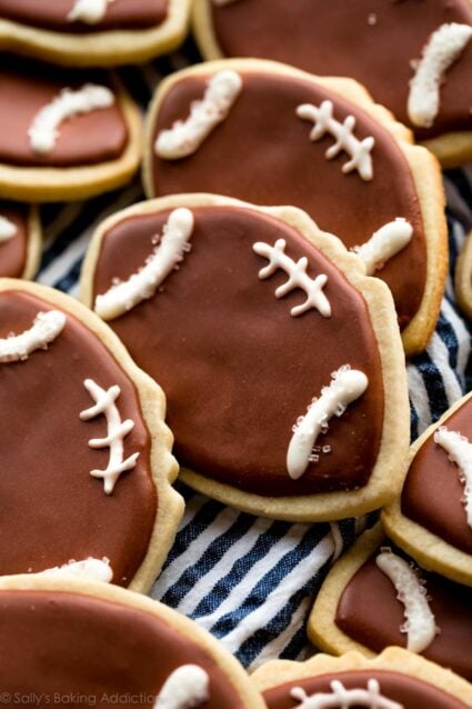 How to Make Football Cookies