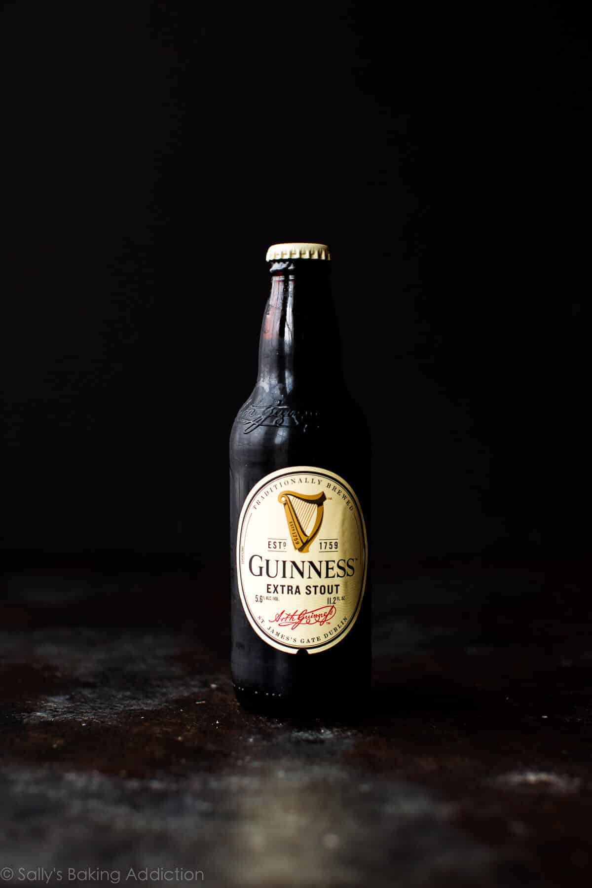 Guinness beer bottle