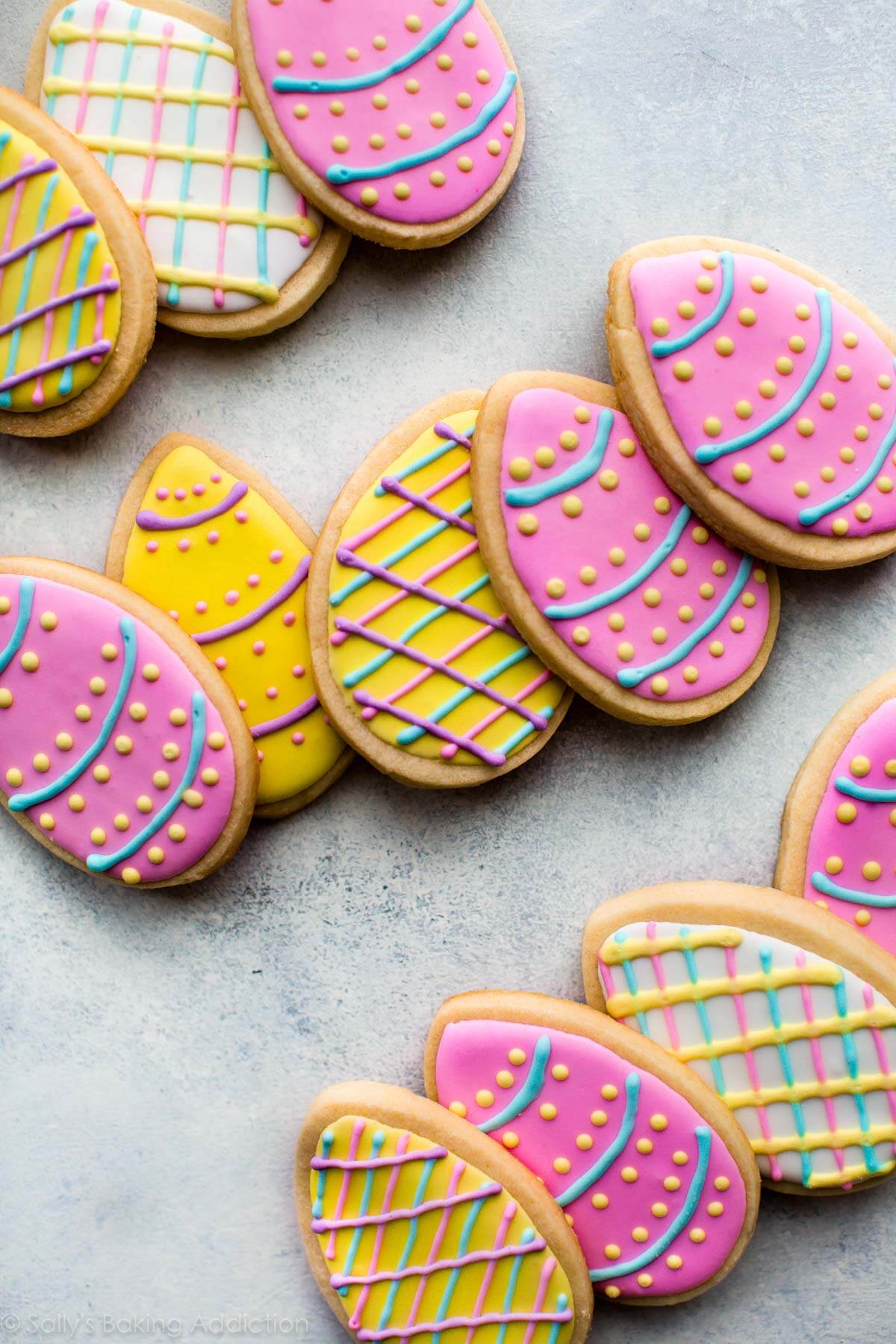 Easter Egg Sugar Cookies - Sallys Baking Addiction