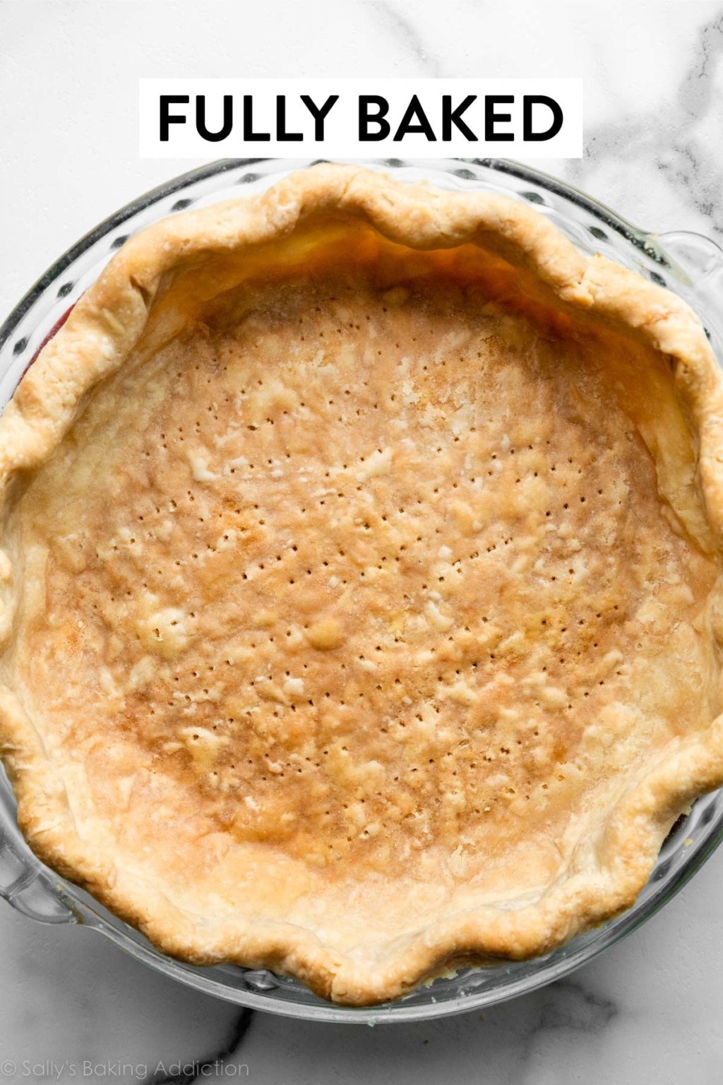 How to ParBake Pie Crust (Video) Sally's Baking Addiction