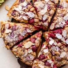 Raspberry Almond Crumb Cake