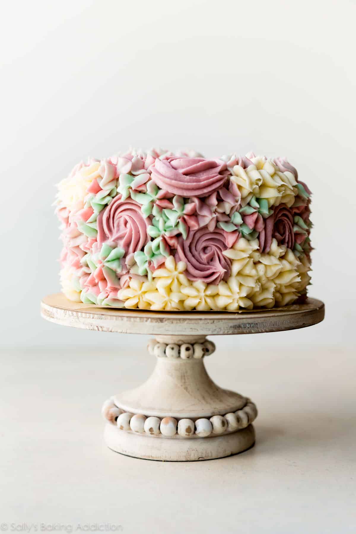 6 Inch Birthday Cake + Decorating Video Sally's Baking