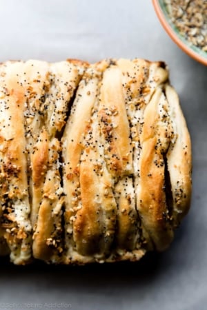 pull-apart bread loaf