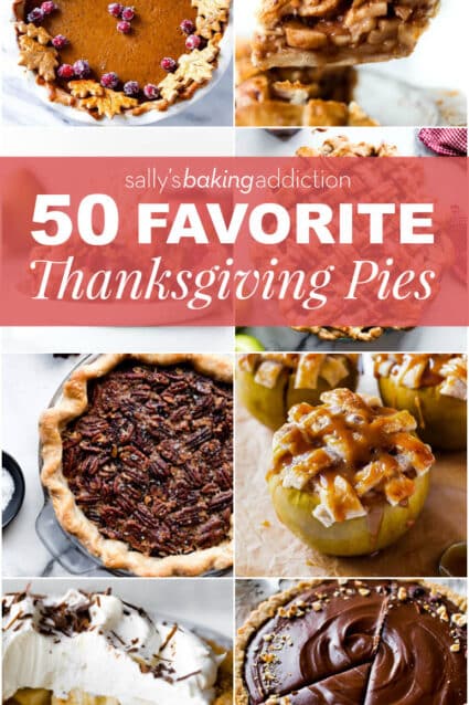 50 Thanksgiving Pie Recipes