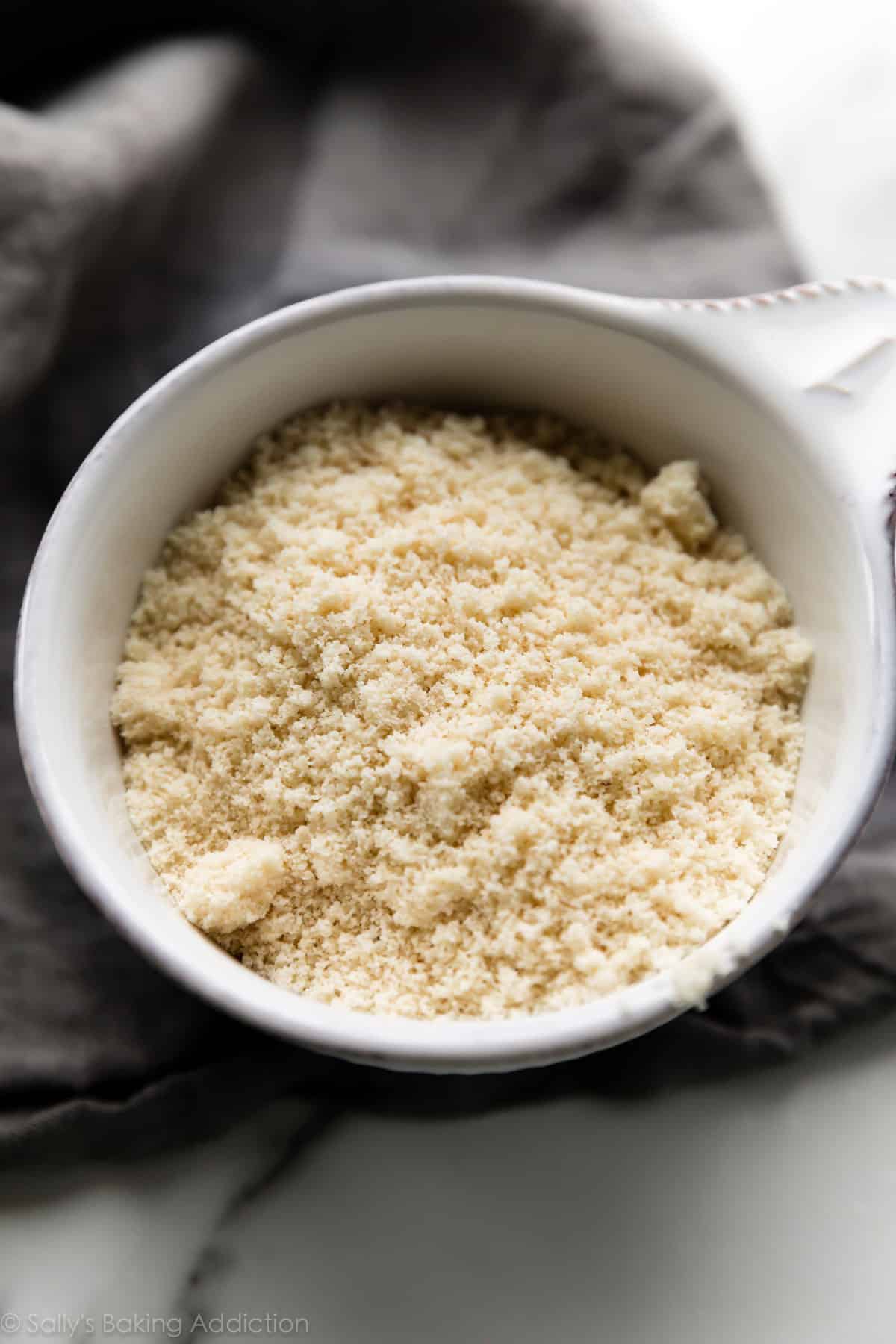 Almond flour for lace cookies