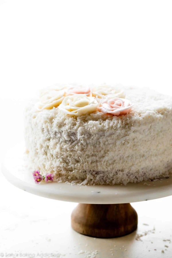 Fluffy & Moist Coconut Cake Sally's Baking Addiction