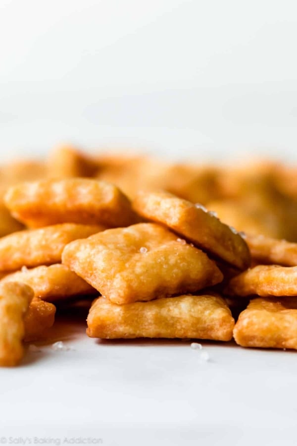 Homemade Cheese Crackers Sally's Baking Addiction