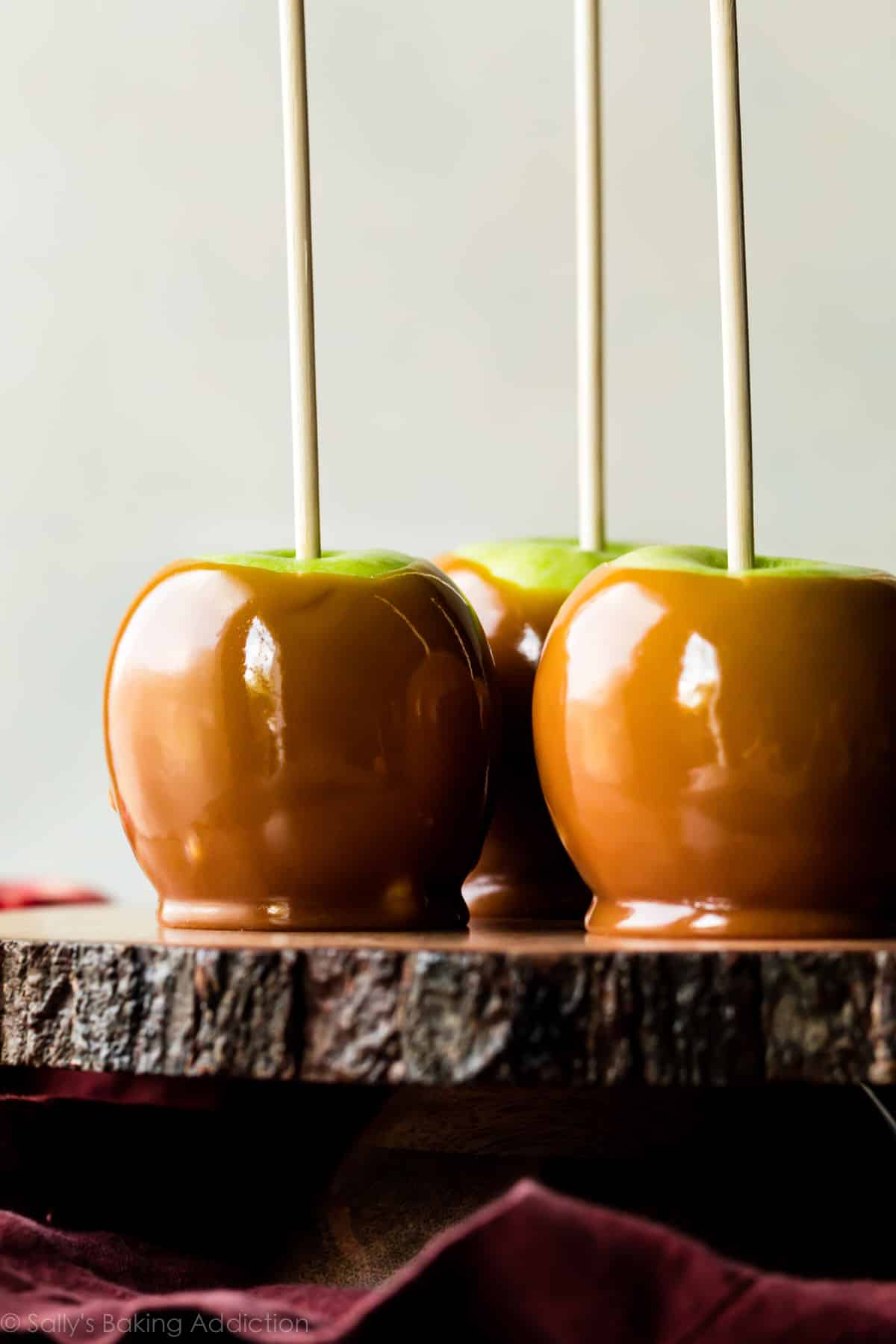 Candy Apple Sticks - Wooden Candy Apple Sticks - Caramel Apple