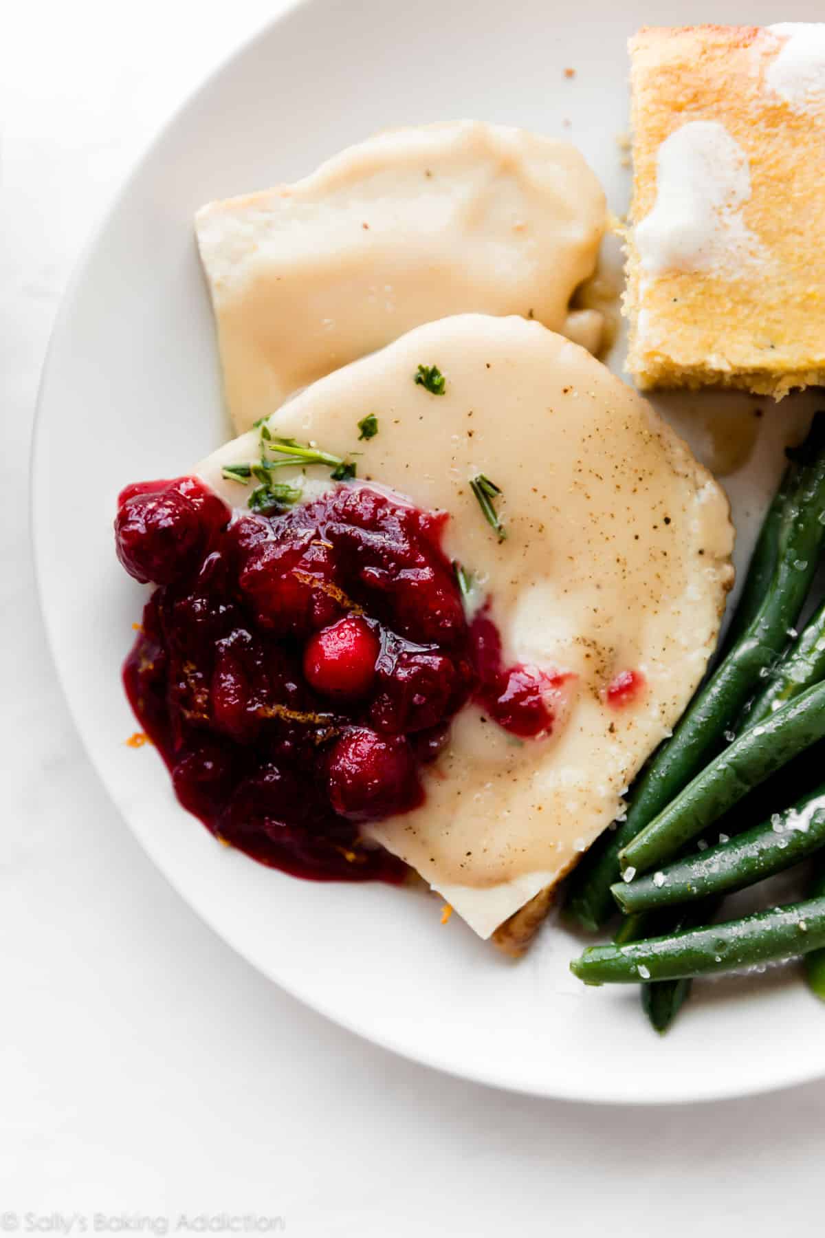 cranberry sauce with turkey