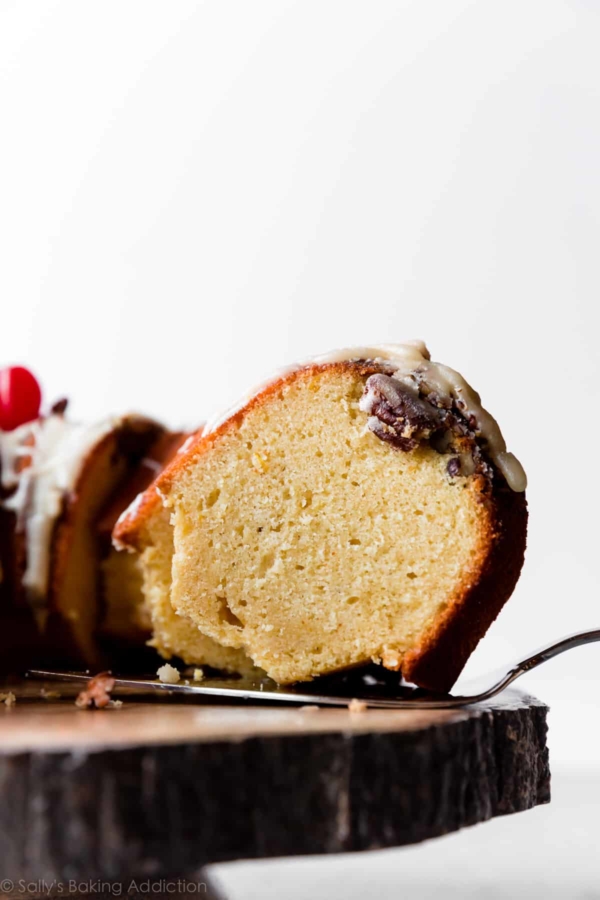 Homemade Butter Rum Cake - Sally's Baking