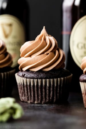 Guinness chocolate cupcakes