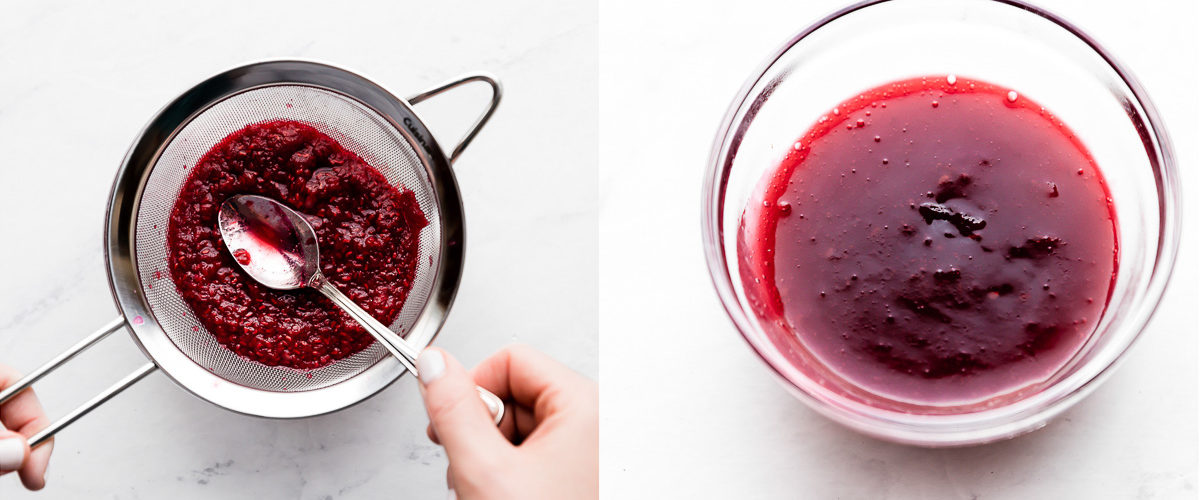 homemade raspberry sauce