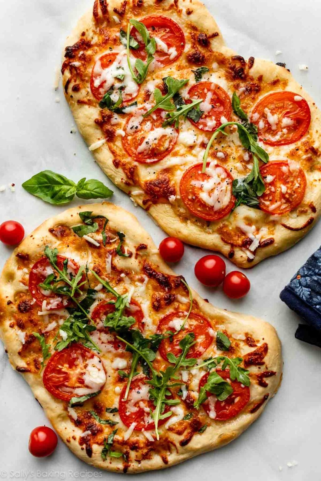 Homemade Flatbread Pizza Recipe Sally's Baking Addiction