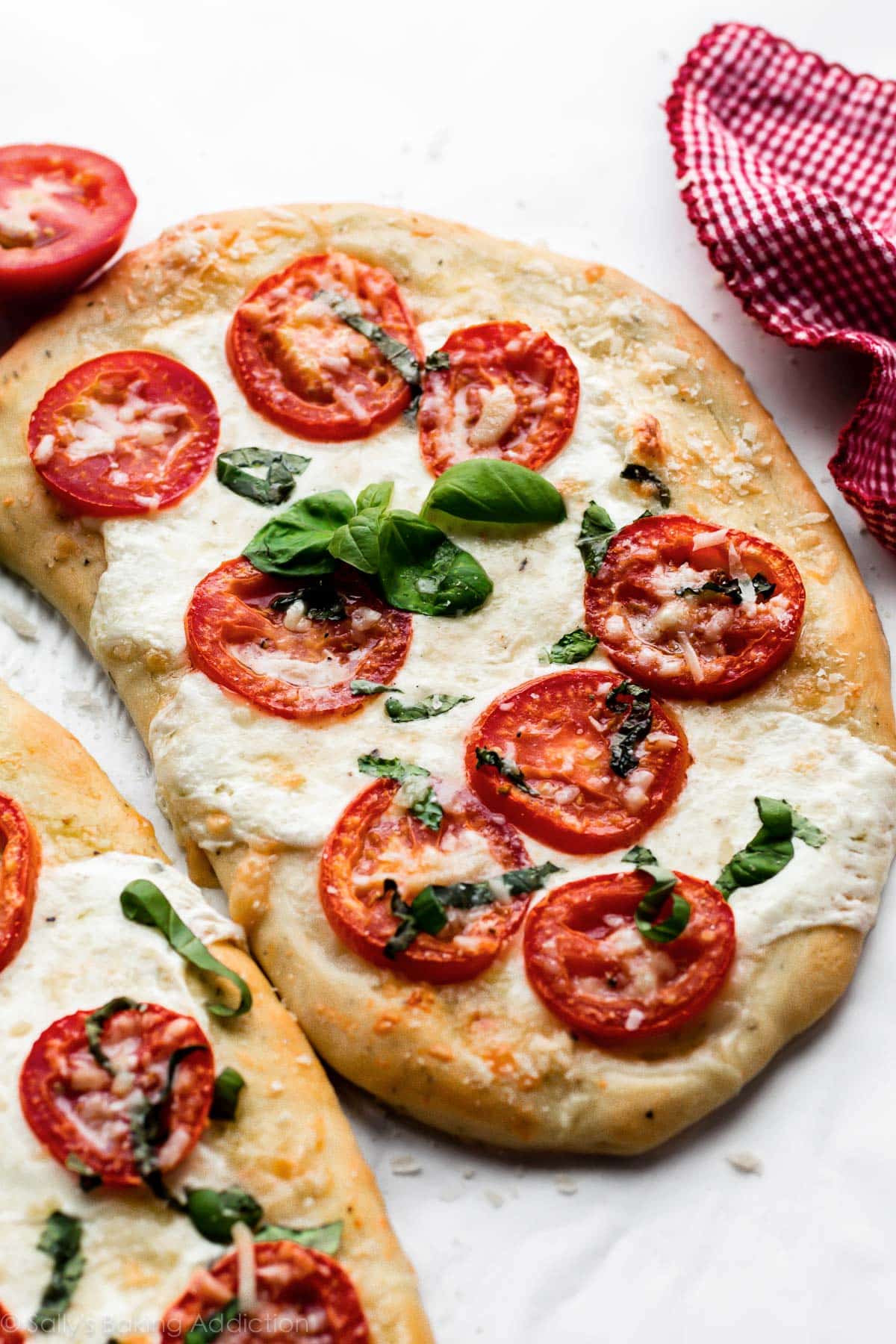 Homemade Flatbread Pizza Recipe - Sally's Baking Addiction
