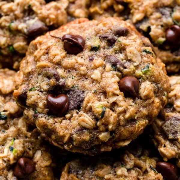 Zucchini Oatmeal Chocolate Chip Cookies Sally's Baking Addiction