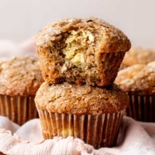 Cream Cheese Zucchini Muffins