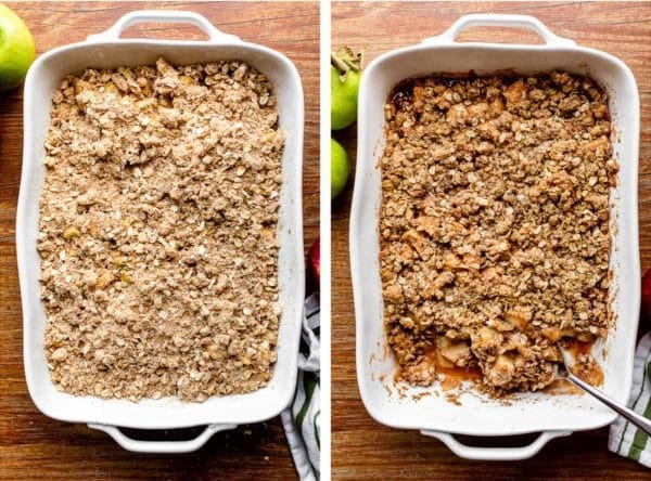 Can Apple Crisp Be Left Out