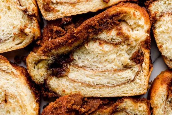 slices of cinnamon crunch bread