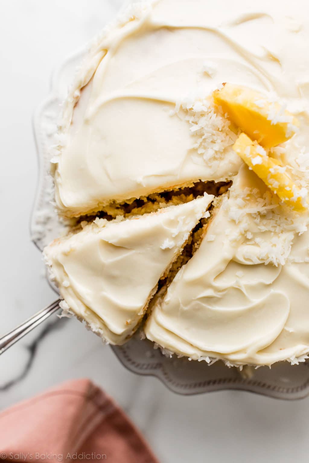 Lemon Layer Cake with Lemon Cream Cheese Buttercream - Sally's Baking