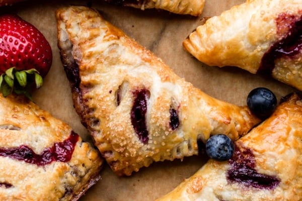 mixed berry turnovers