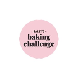 pink Sally's baking challenge logo