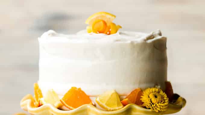 6 Inch Sunshine Citrus Cake