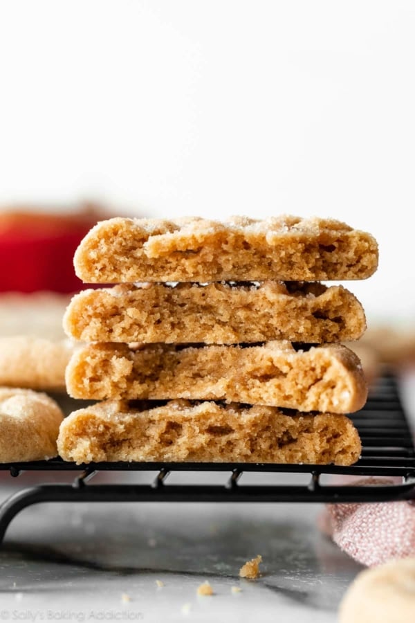 Soft & Thick Peanut Butter Cookies Recipe Sally's Baking Addiction