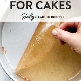 Parchment Paper Rounds for Cakes - Sally's Baking Addiction