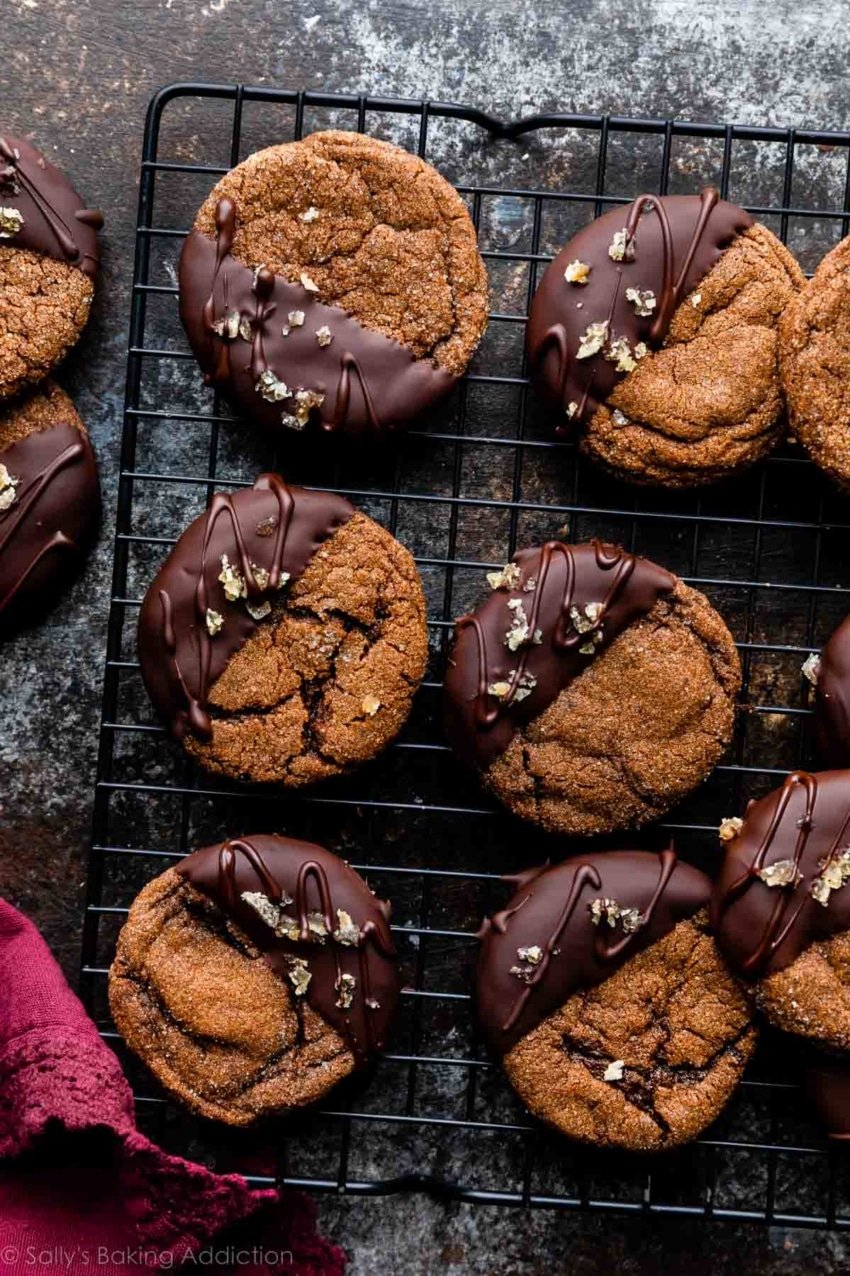 Chocolate Ginger Cookies Recipe Sally's Baking Addiction
