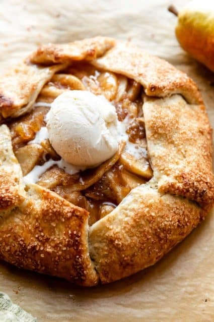 Gingered Pear Galette