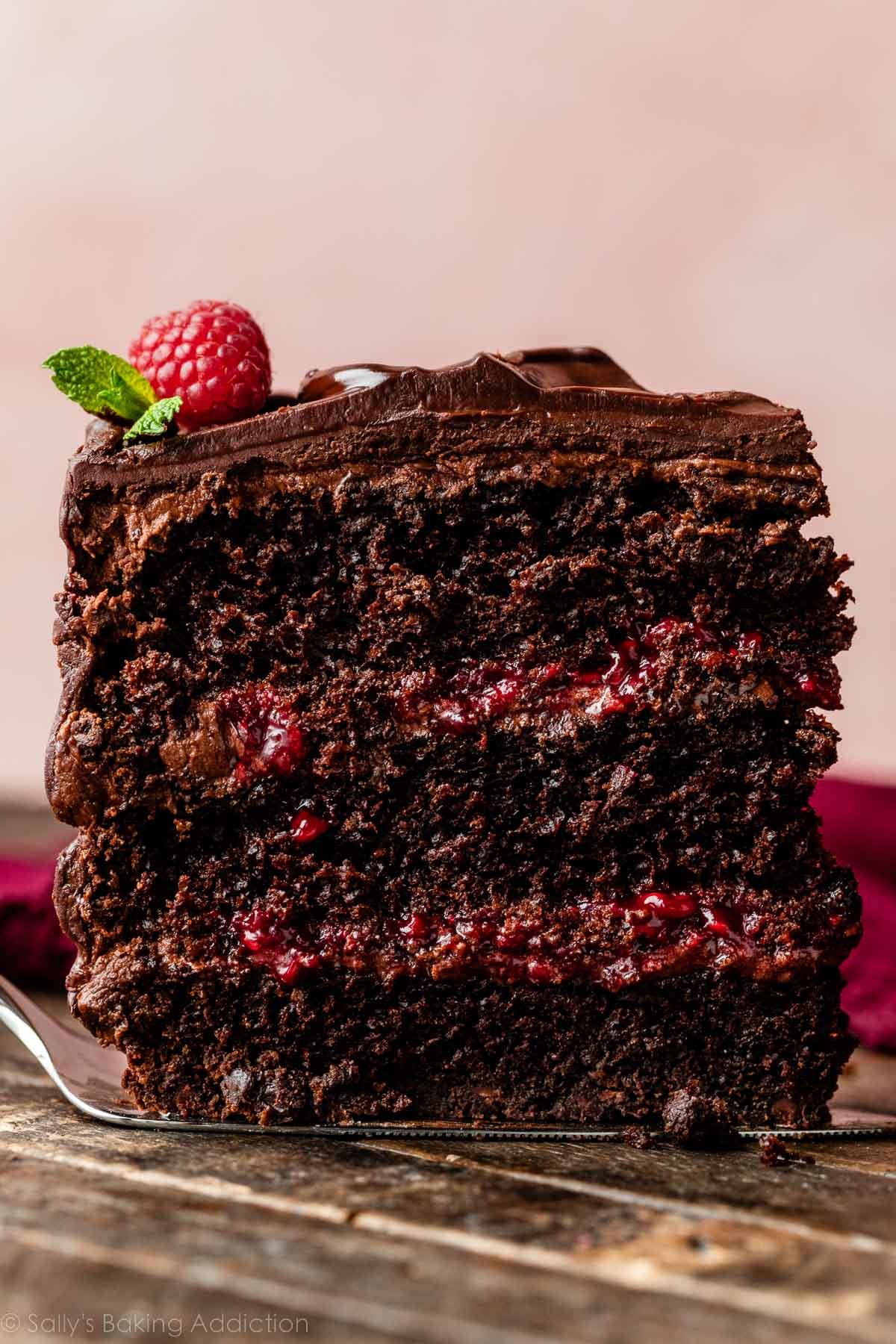 Chocolate Raspberry Cake - Sally’s Baking Addiction