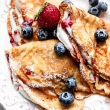 Nutella Crepes - Ahead of Thyme