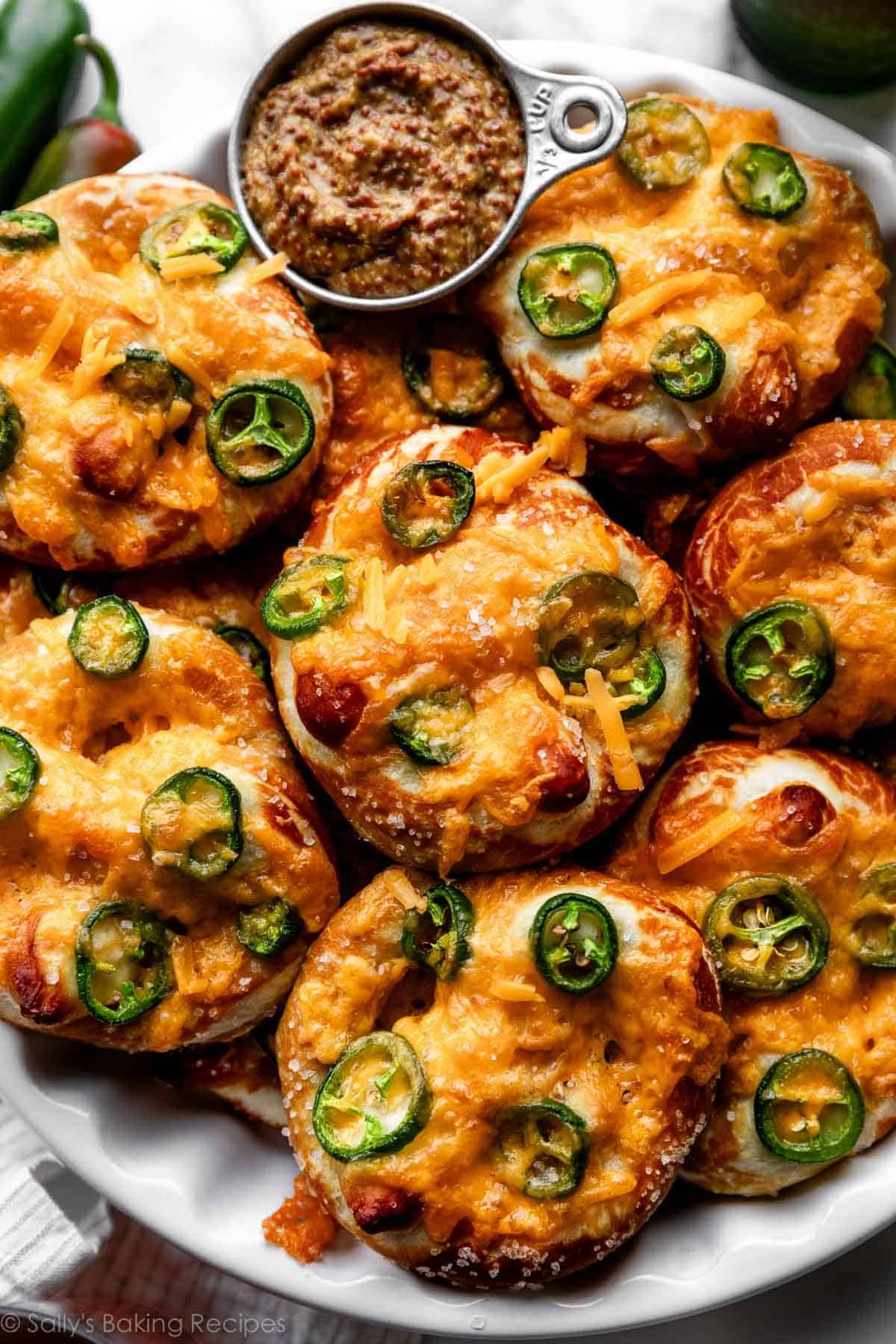 Jalapeño Cheddar Mushy Pretzels – Sally’s Baking Dependancy
