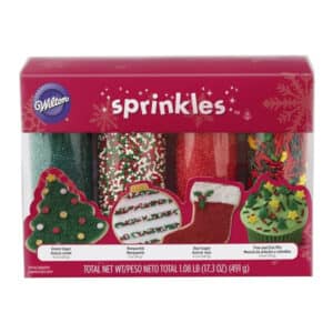 holiday sprinkles set 4-pack.