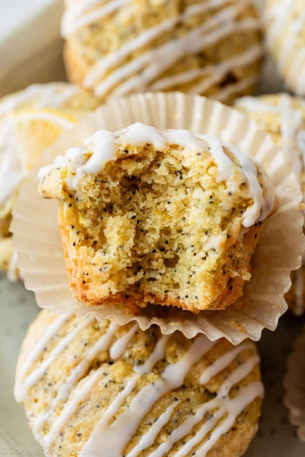 Lemon Poppy Seed Muffins Sally's Baking Addiction