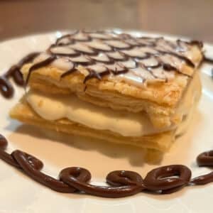picture of mille-feuille pastry.
