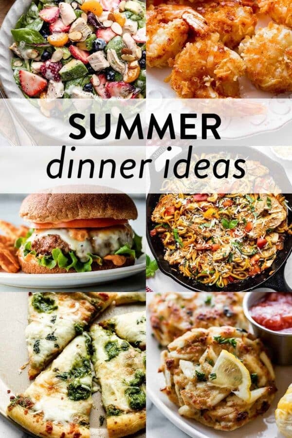 20 Fresh Summer Dinner Recipe Ideas - Sally's Baking