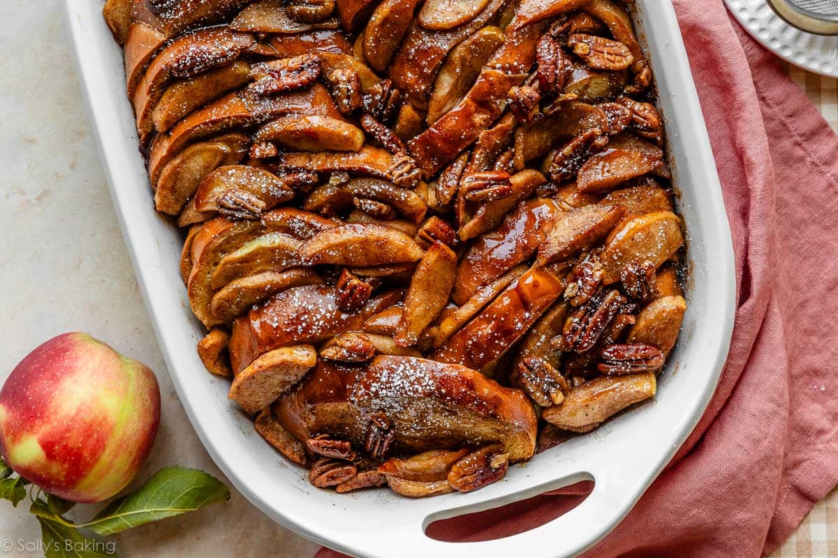 Baked Apple Cider French Toast